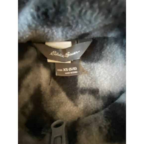 Eddie Bauer Fleece Jacket Boys XS 5/6 - Picture 5 of 6